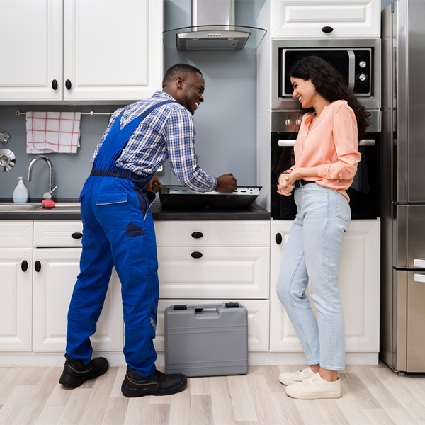 can you provide an estimate for cooktop repair before beginning any work in Garden City Michigan